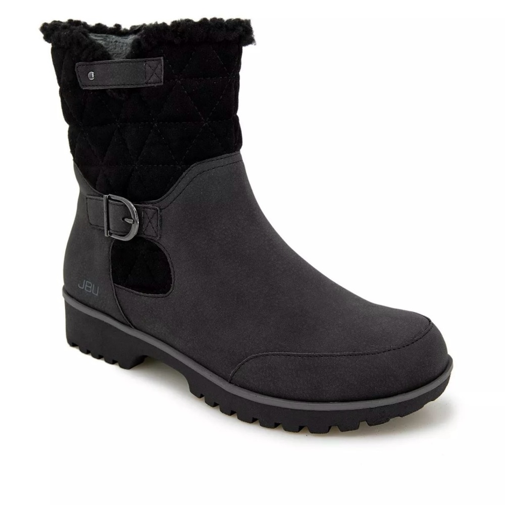 JBU Size 7.5M Gabriella Water Resistant‎ Black Boot